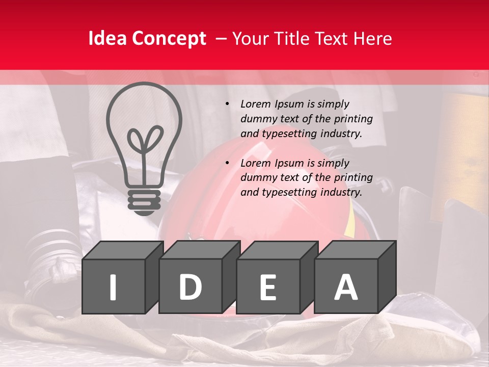 Equipment Traditional Clothing PowerPoint Template