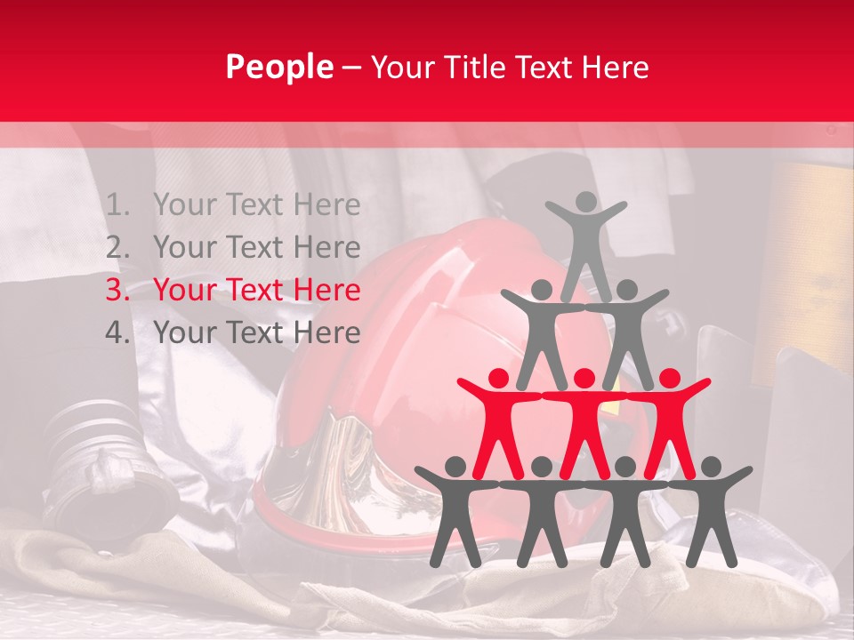 Equipment Traditional Clothing PowerPoint Template