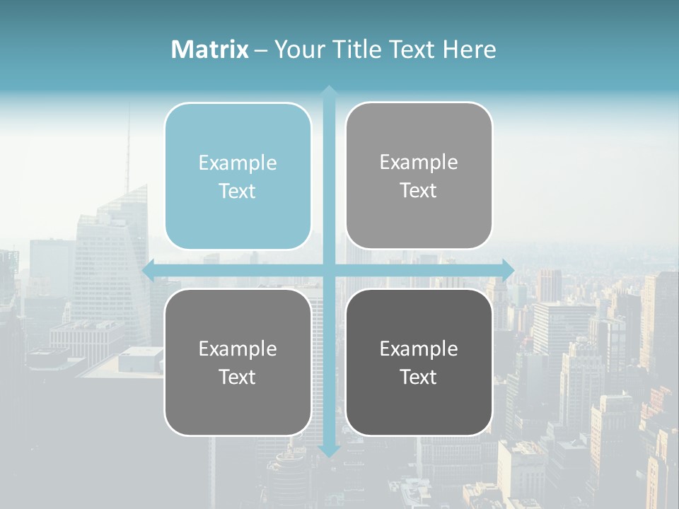 Manhattan American Attraction PowerPoint Template