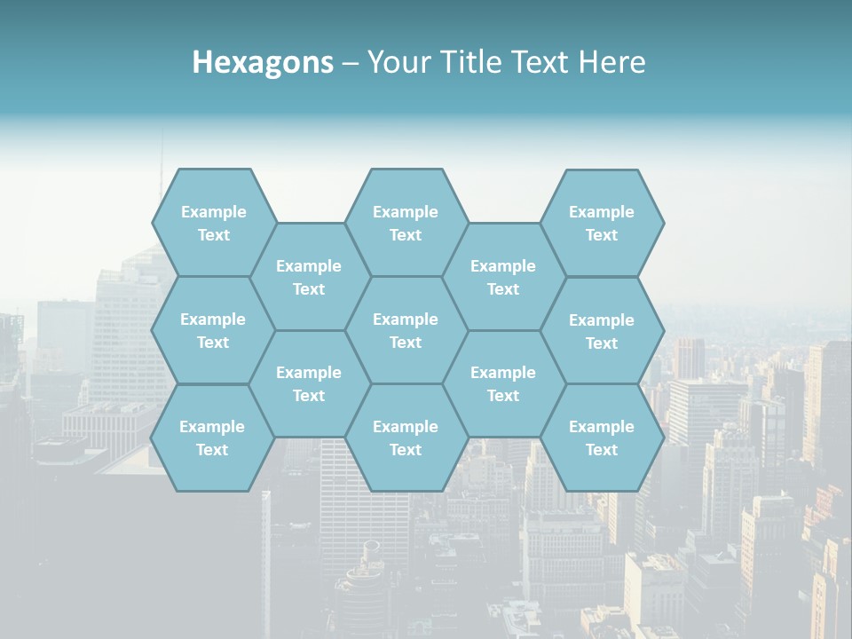 Manhattan American Attraction PowerPoint Template