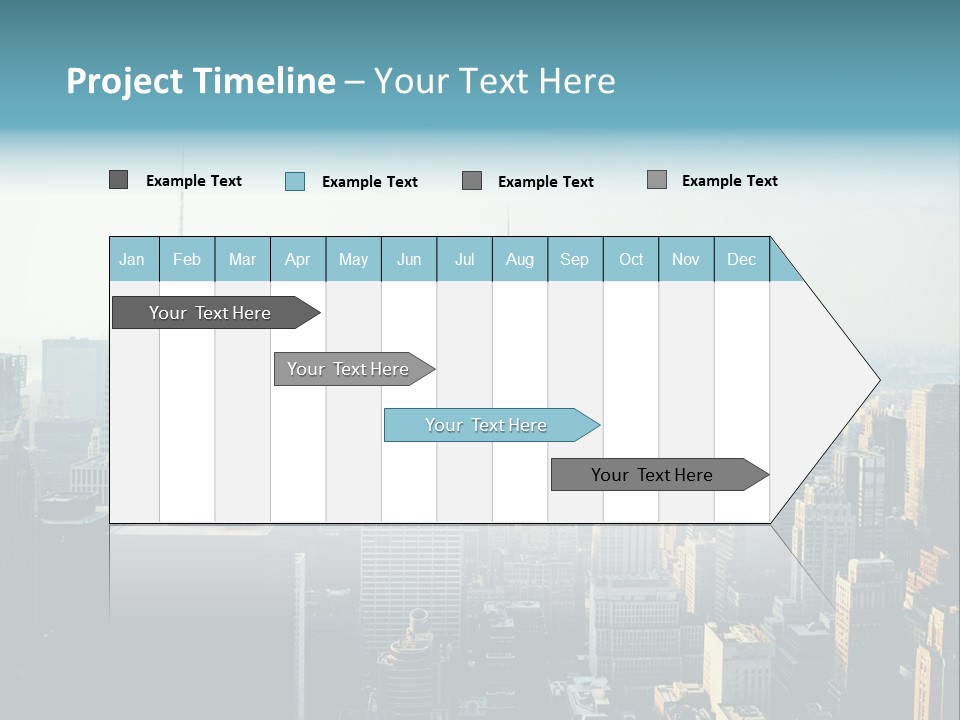 Manhattan American Attraction PowerPoint Template