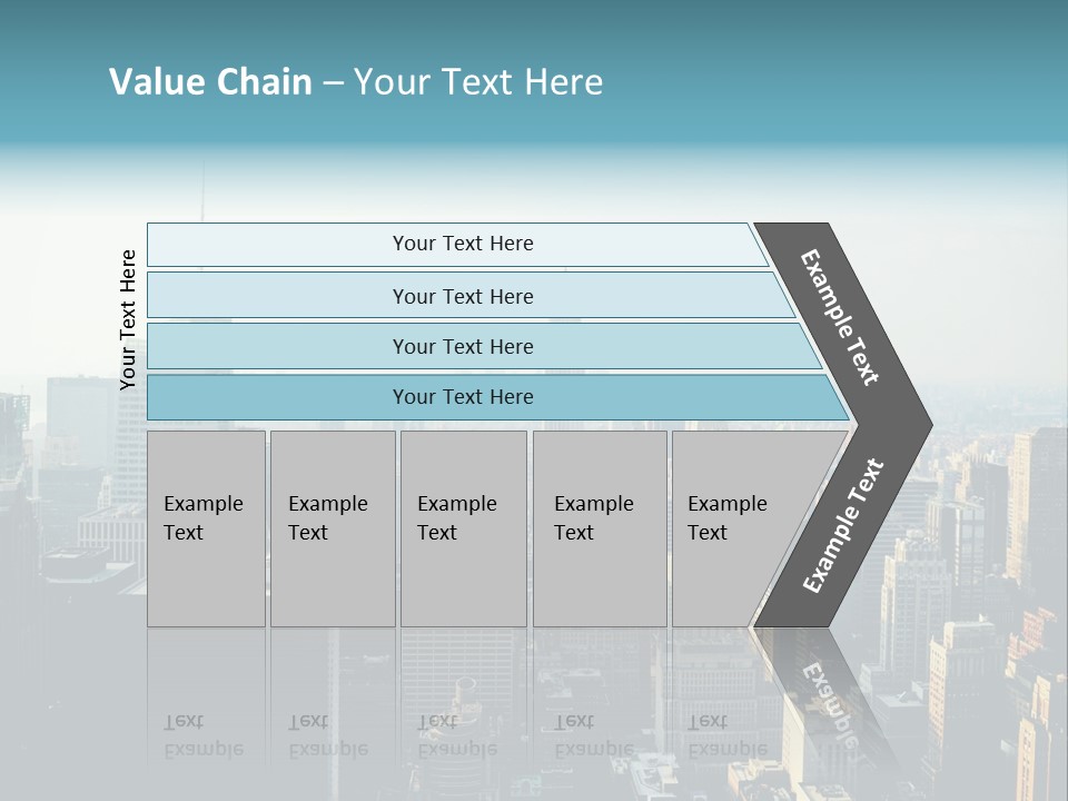 Manhattan American Attraction PowerPoint Template