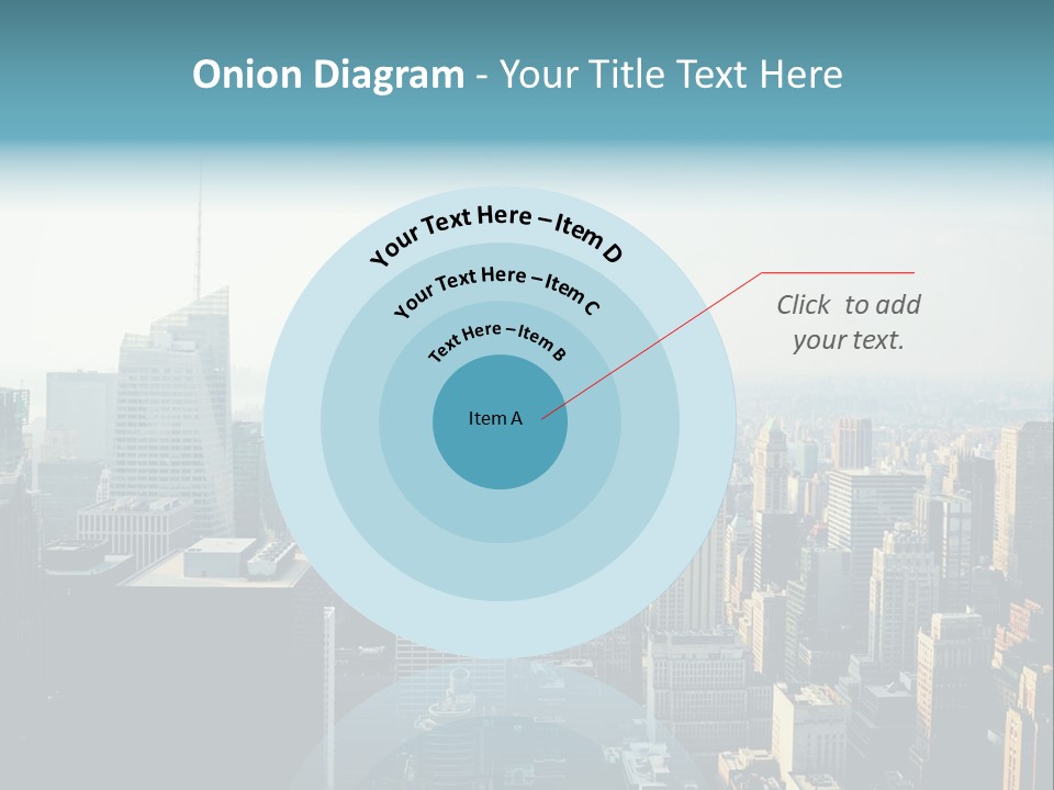 Manhattan American Attraction PowerPoint Template