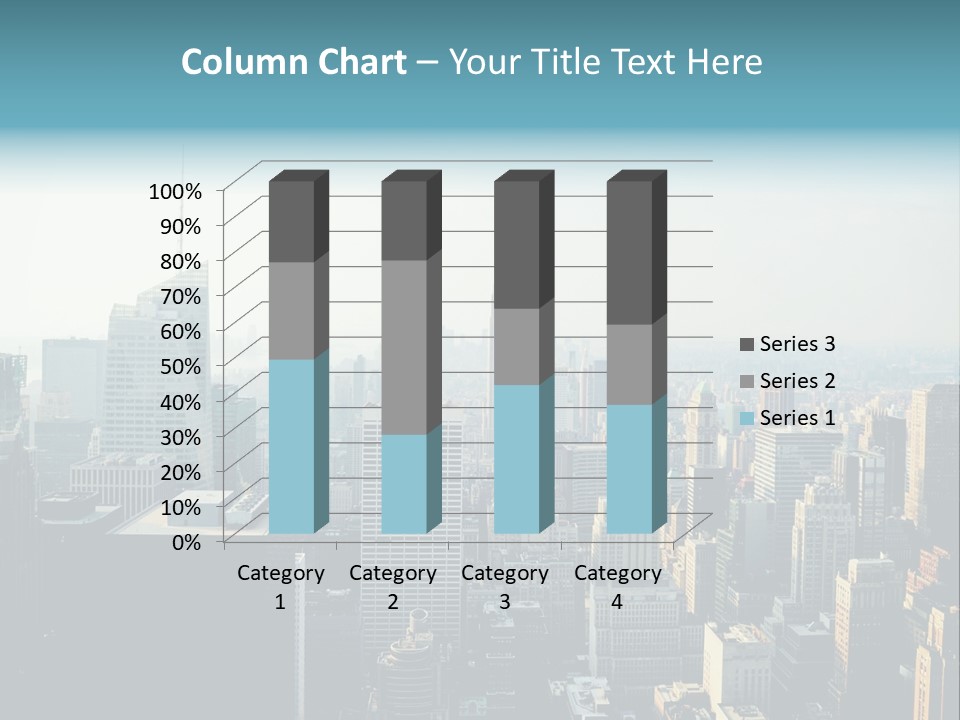 Manhattan American Attraction PowerPoint Template