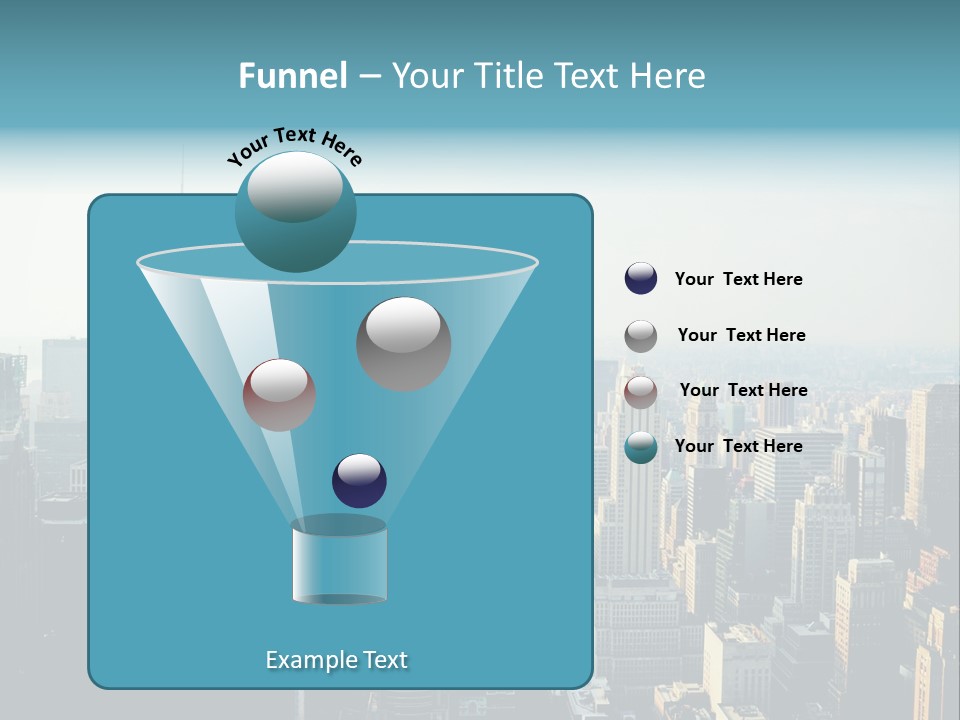 Manhattan American Attraction PowerPoint Template