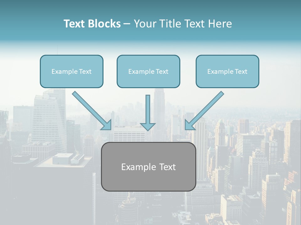 Manhattan American Attraction PowerPoint Template