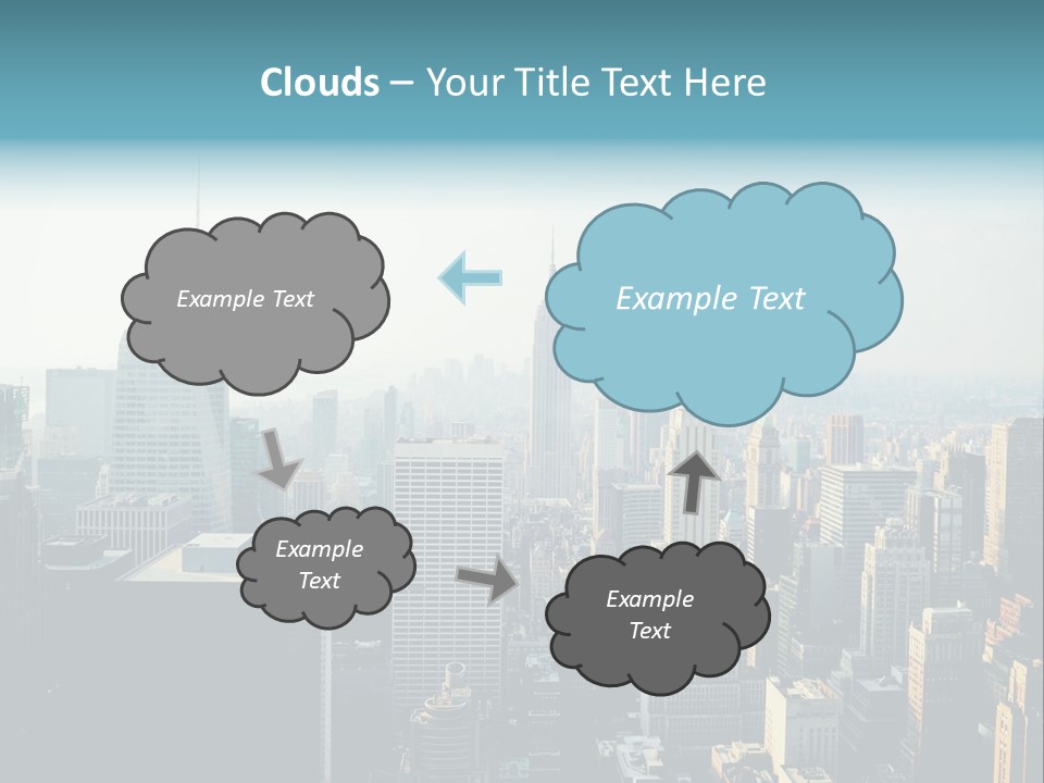 Manhattan American Attraction PowerPoint Template
