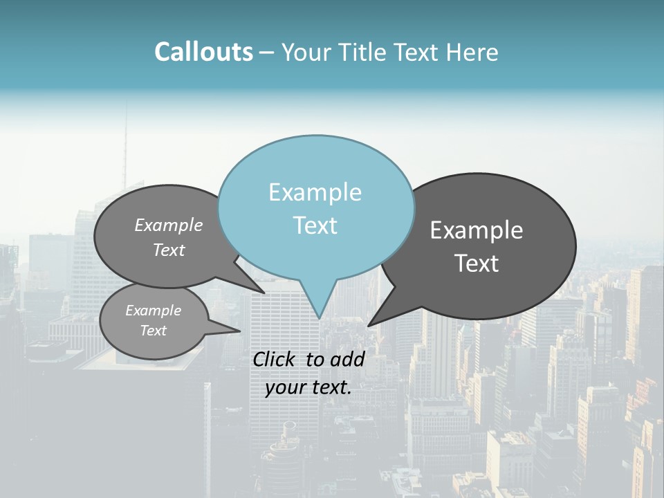 Manhattan American Attraction PowerPoint Template