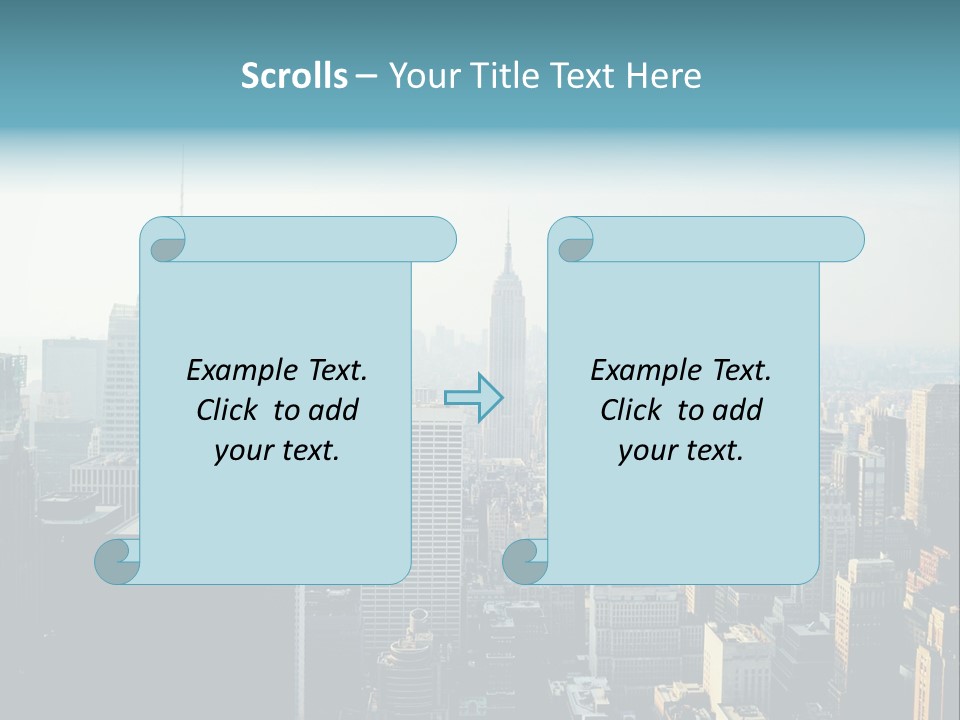 Manhattan American Attraction PowerPoint Template