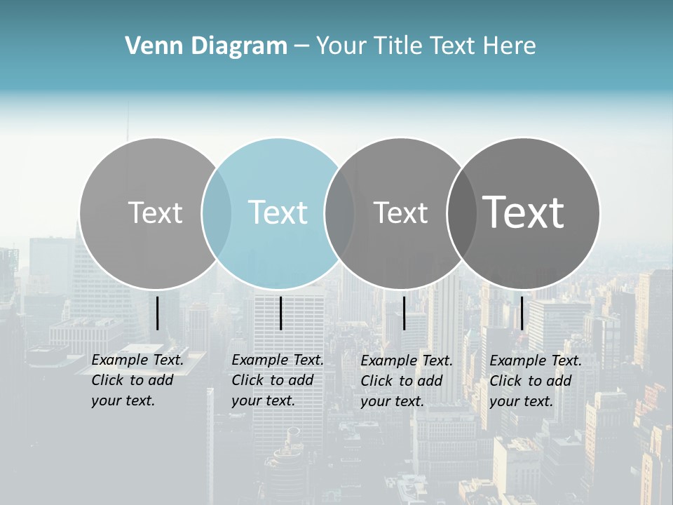 Manhattan American Attraction PowerPoint Template