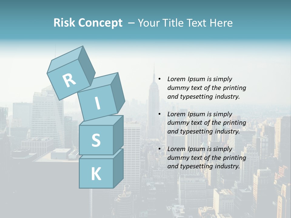 Manhattan American Attraction PowerPoint Template