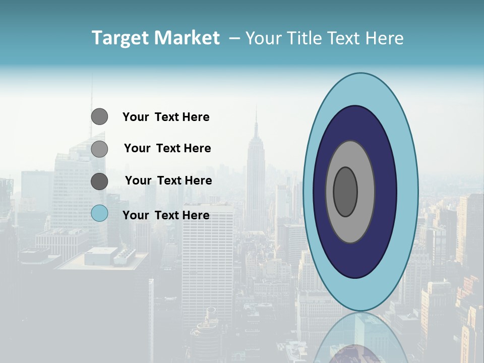 Manhattan American Attraction PowerPoint Template