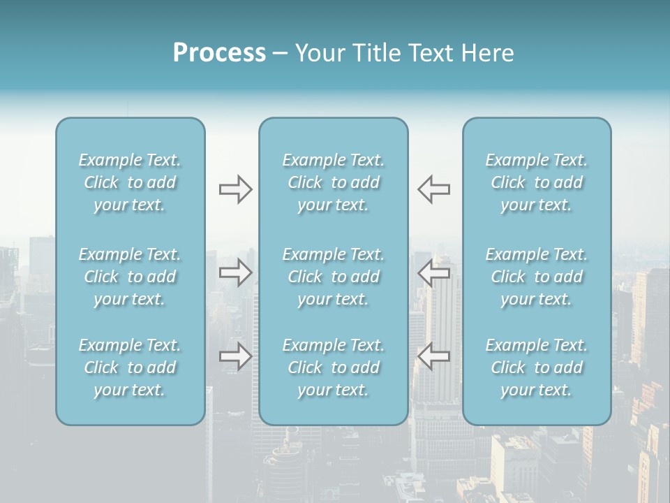 Manhattan American Attraction PowerPoint Template