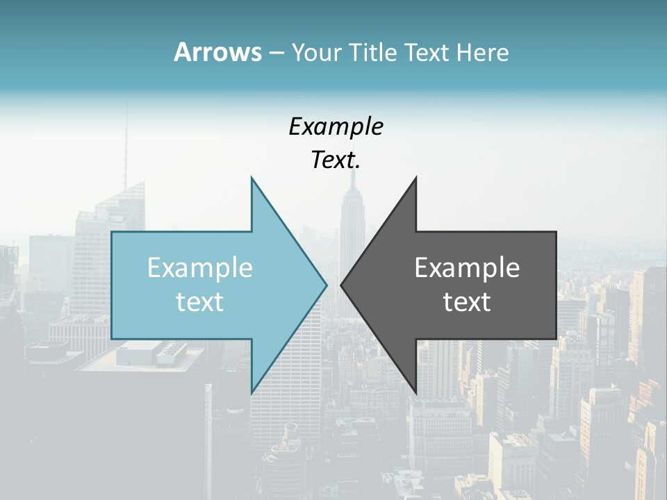 Manhattan American Attraction PowerPoint Template