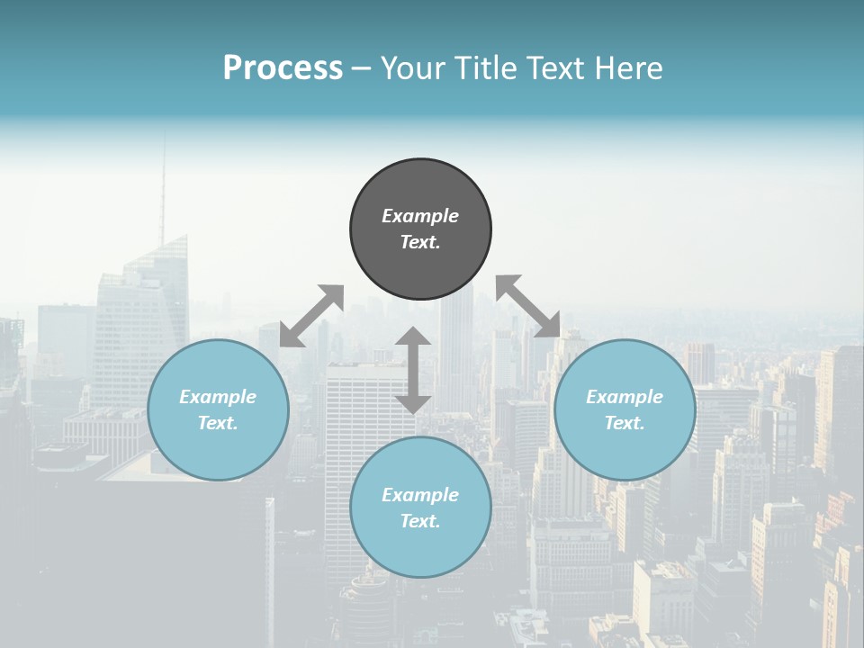 Manhattan American Attraction PowerPoint Template