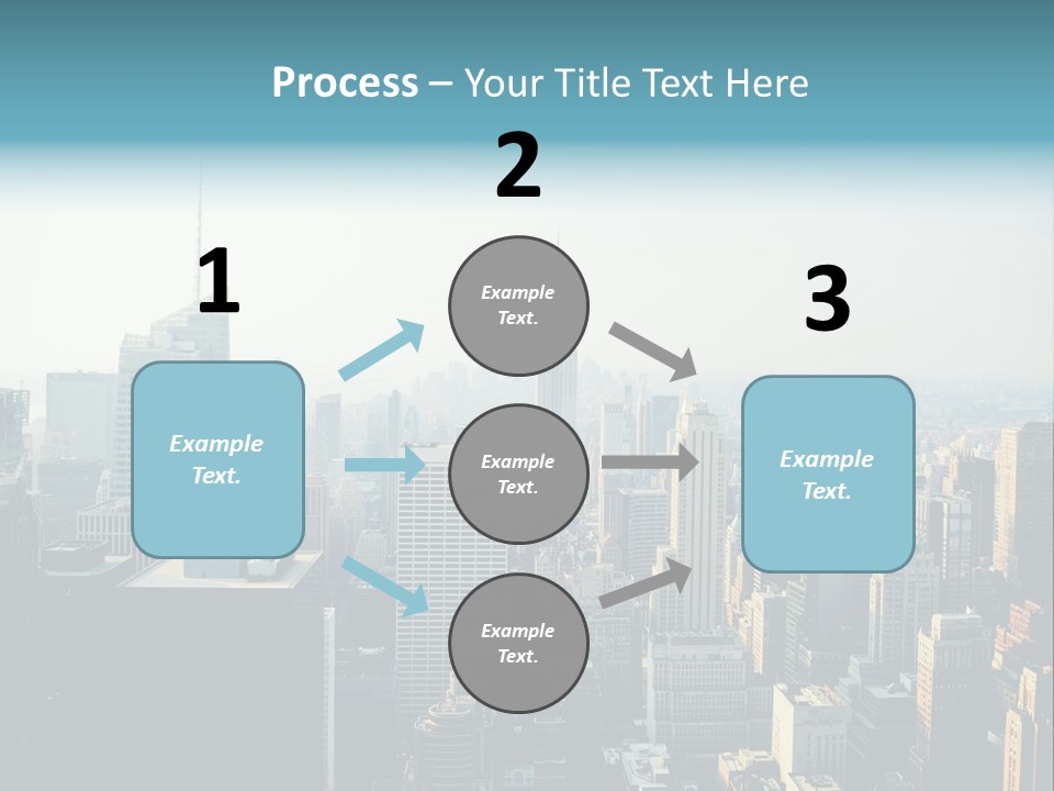 Manhattan American Attraction PowerPoint Template