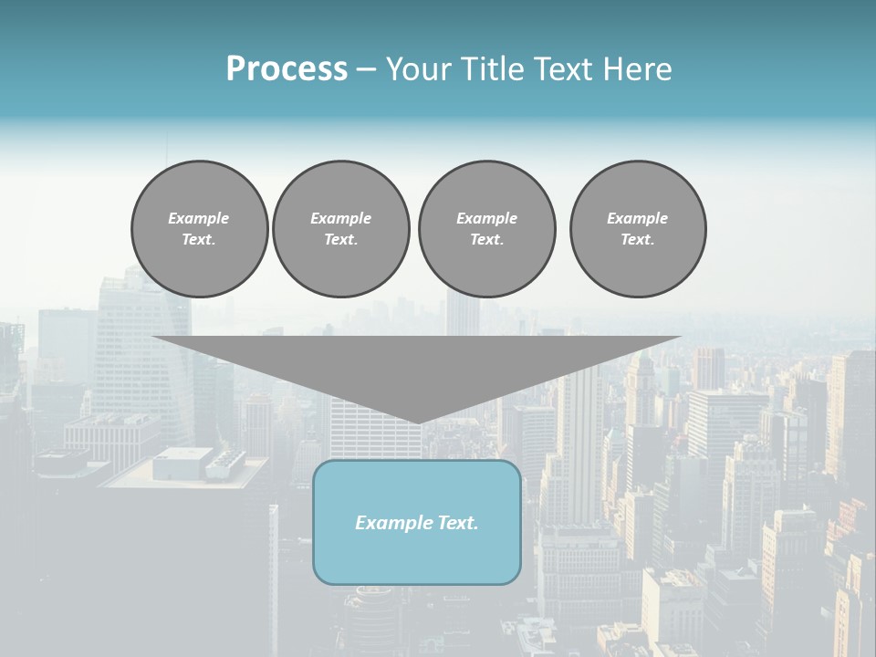 Manhattan American Attraction PowerPoint Template