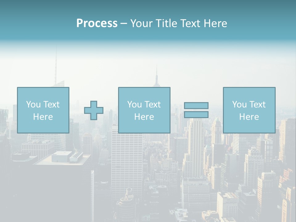 Manhattan American Attraction PowerPoint Template