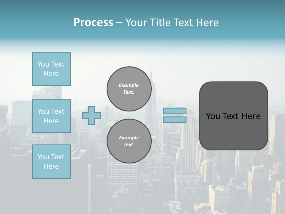 Manhattan American Attraction PowerPoint Template