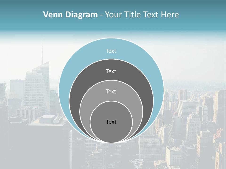 Manhattan American Attraction PowerPoint Template