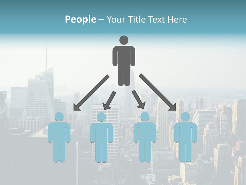 Manhattan American Attraction PowerPoint Template