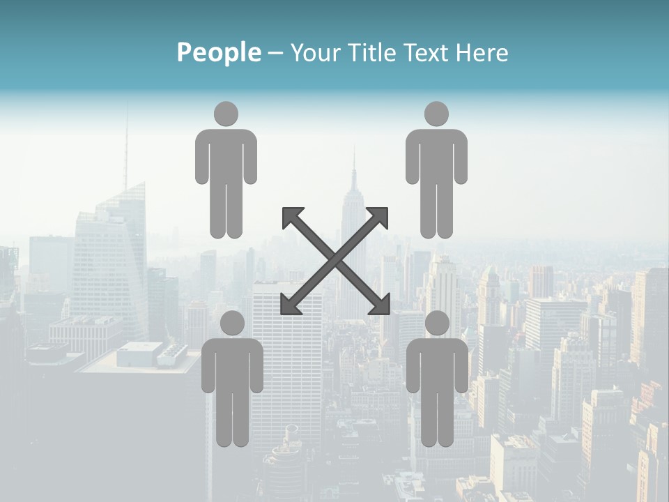 Manhattan American Attraction PowerPoint Template