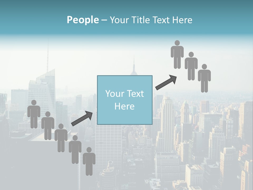 Manhattan American Attraction PowerPoint Template