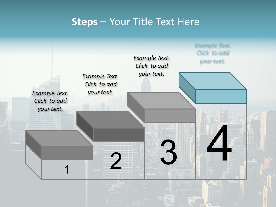 Manhattan American Attraction PowerPoint Template