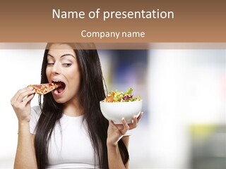 Indoors Pay Income PowerPoint Template