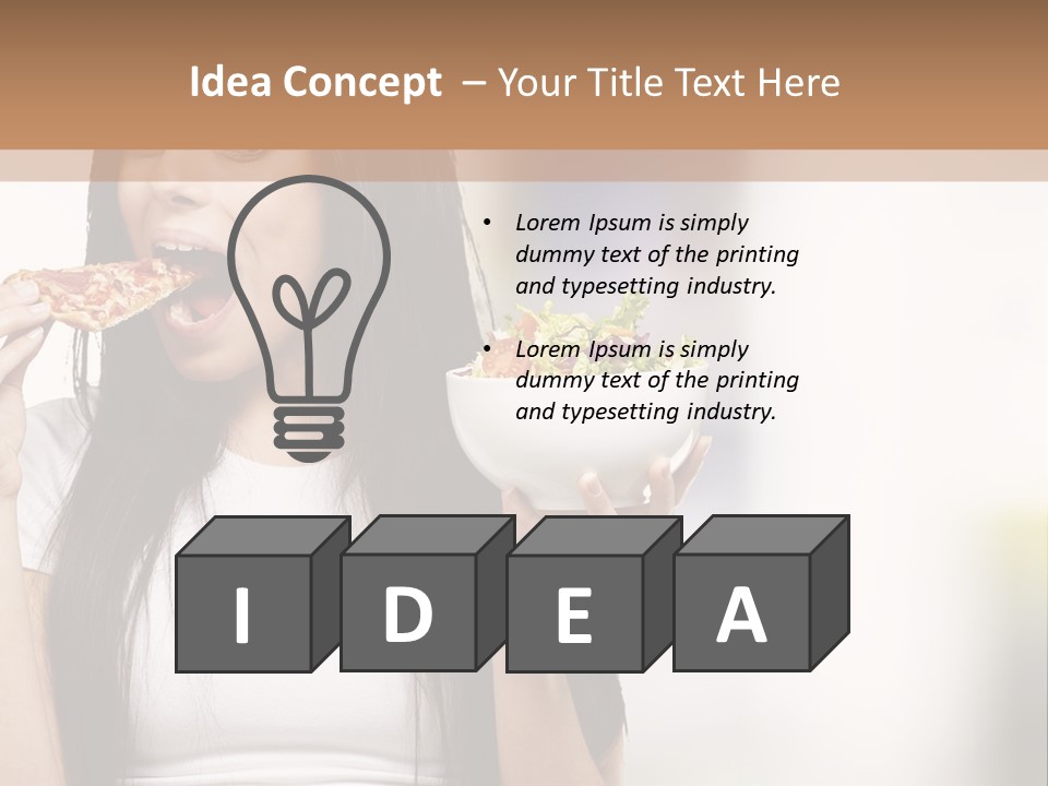 Indoors Pay Income PowerPoint Template