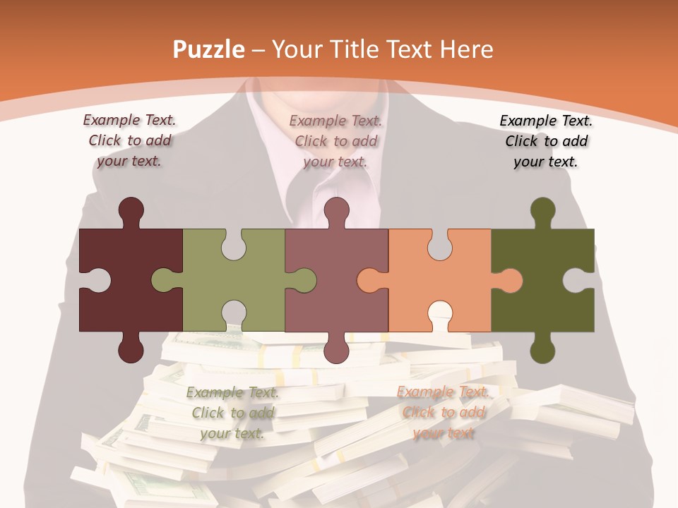 Indoors Pay Income PowerPoint Template