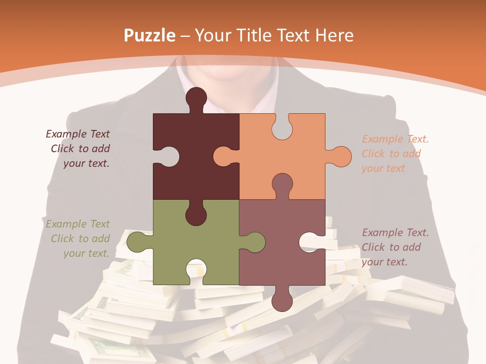 Indoors Pay Income PowerPoint Template