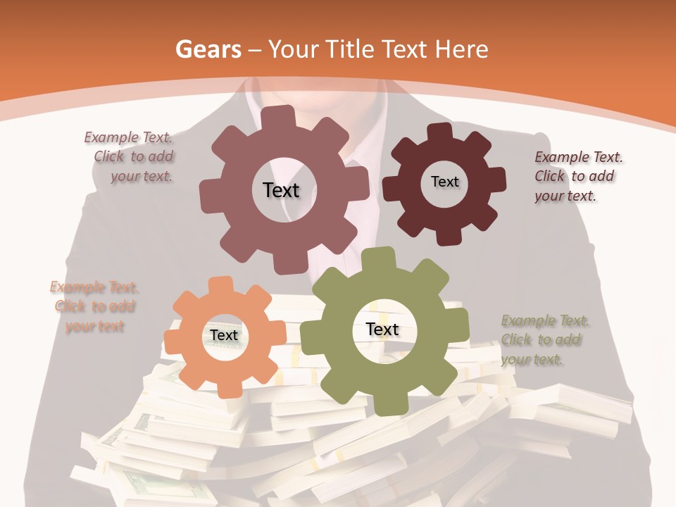 Indoors Pay Income PowerPoint Template