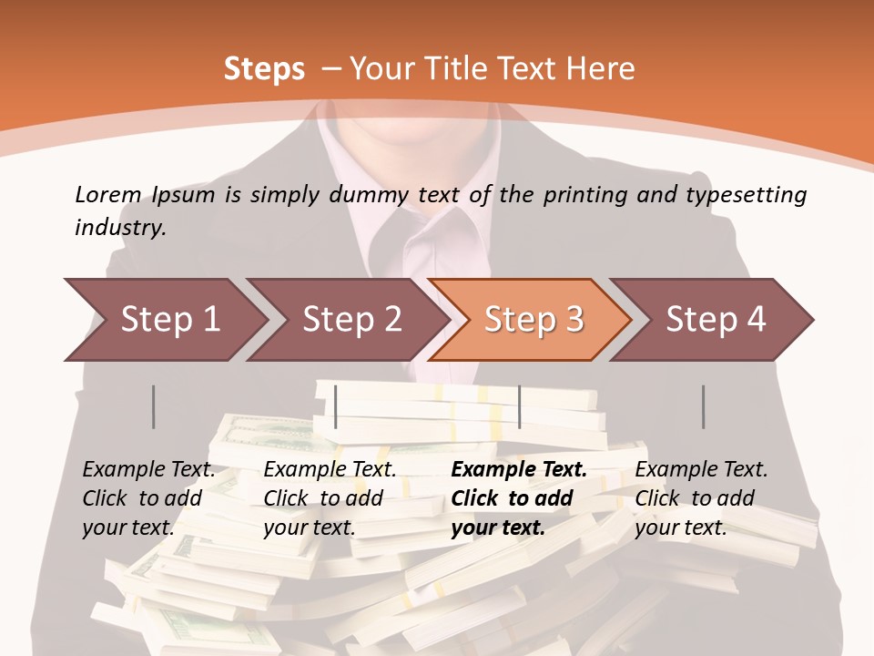 Indoors Pay Income PowerPoint Template