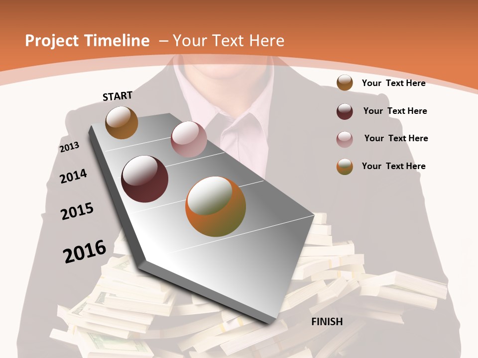 Indoors Pay Income PowerPoint Template