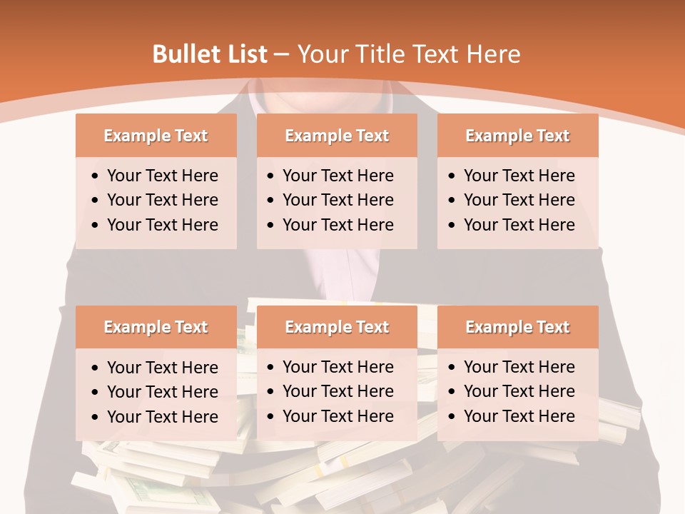 Indoors Pay Income PowerPoint Template