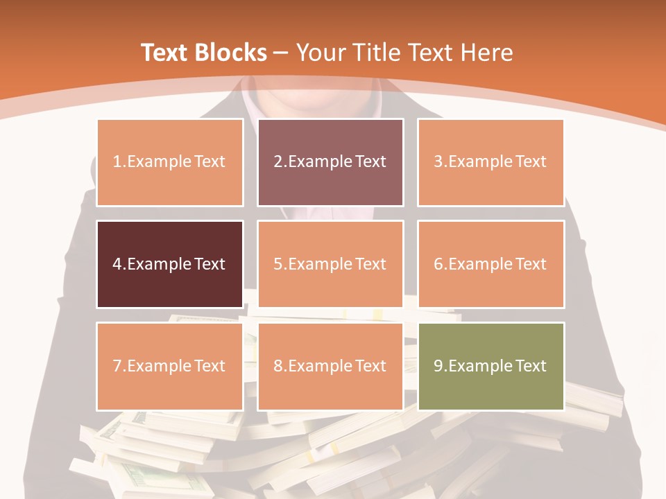 Indoors Pay Income PowerPoint Template