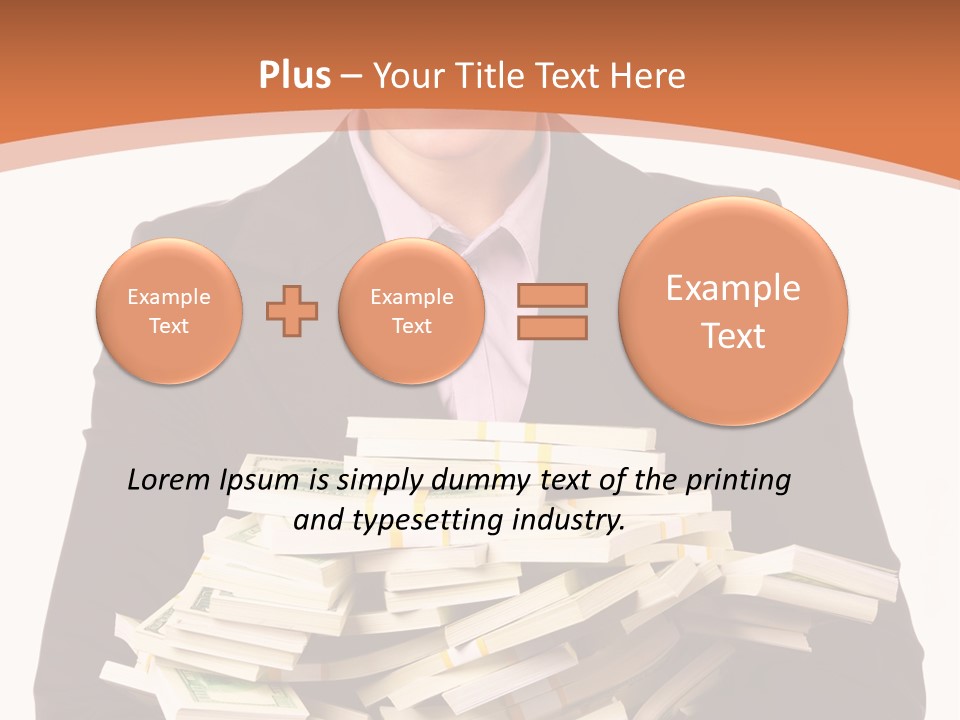 Indoors Pay Income PowerPoint Template