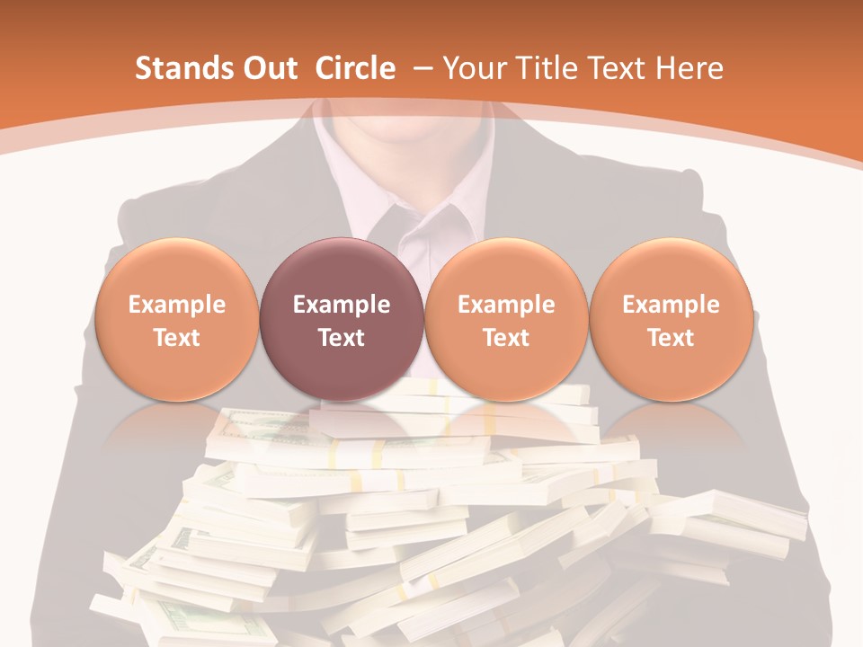 Indoors Pay Income PowerPoint Template