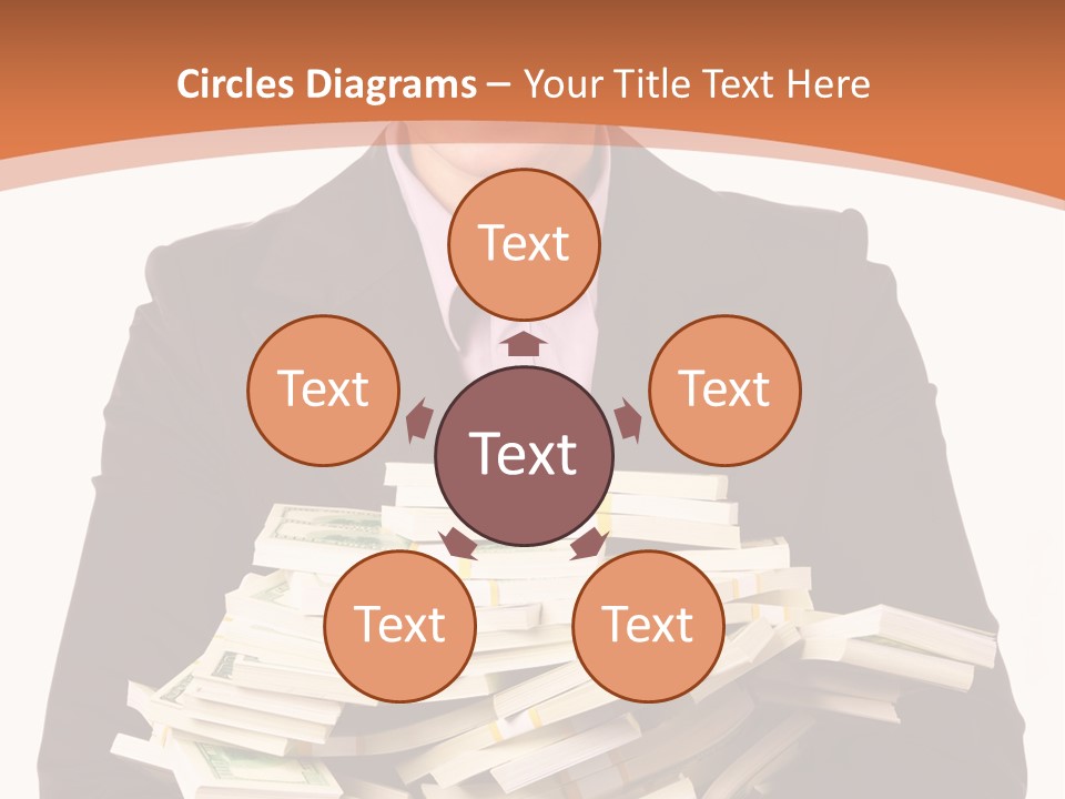 Indoors Pay Income PowerPoint Template