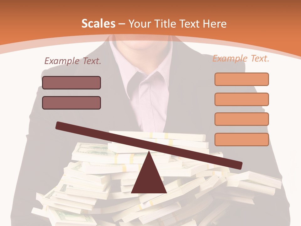 Indoors Pay Income PowerPoint Template