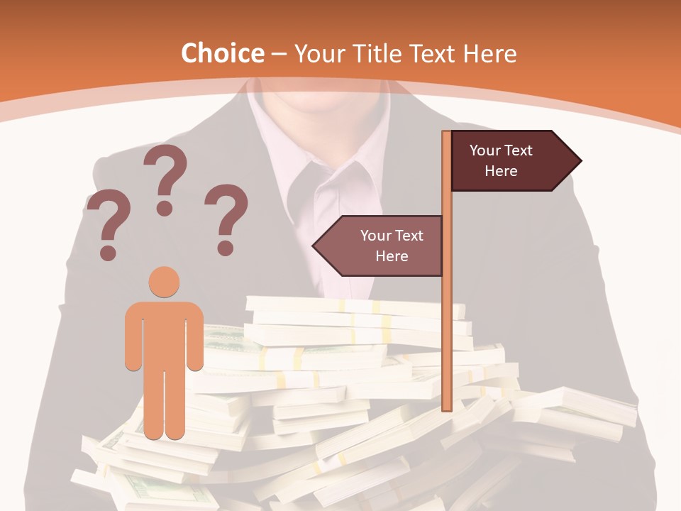 Indoors Pay Income PowerPoint Template