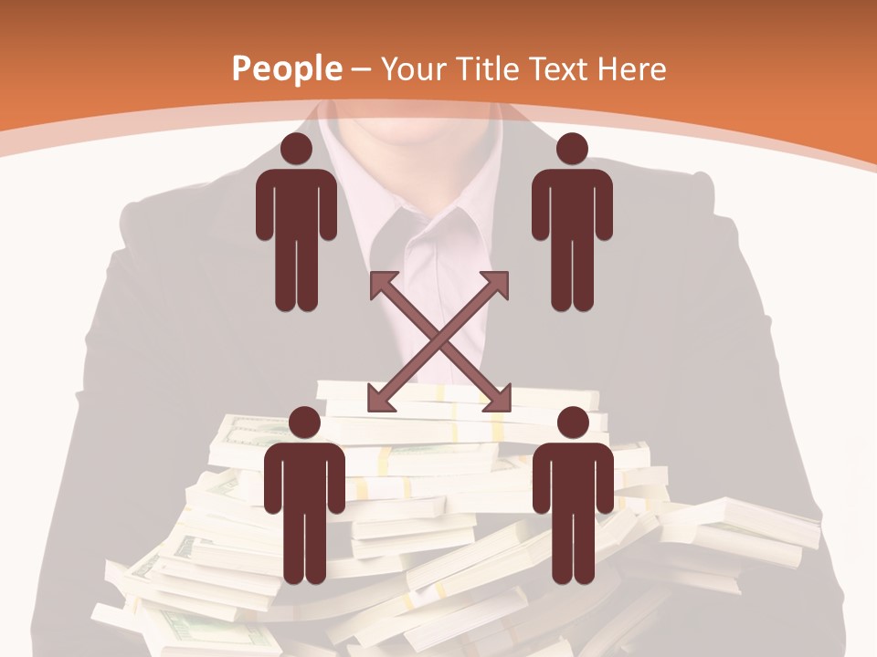 Indoors Pay Income PowerPoint Template