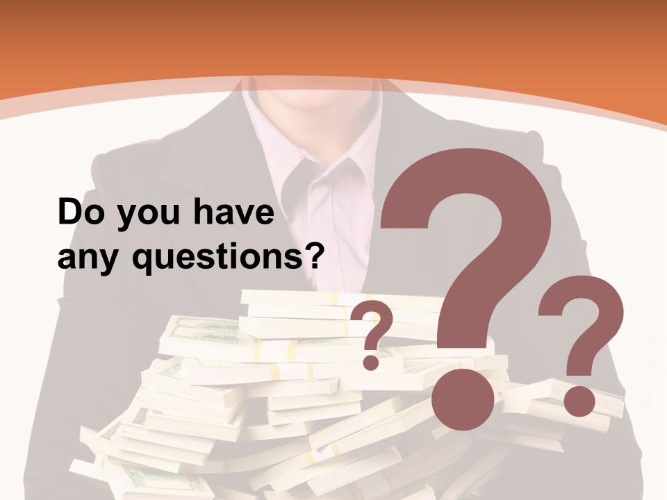 Indoors Pay Income PowerPoint Template