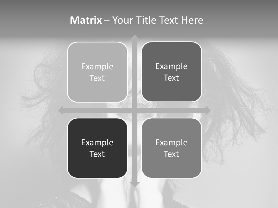 Garden Queensland Heliconia PowerPoint Template