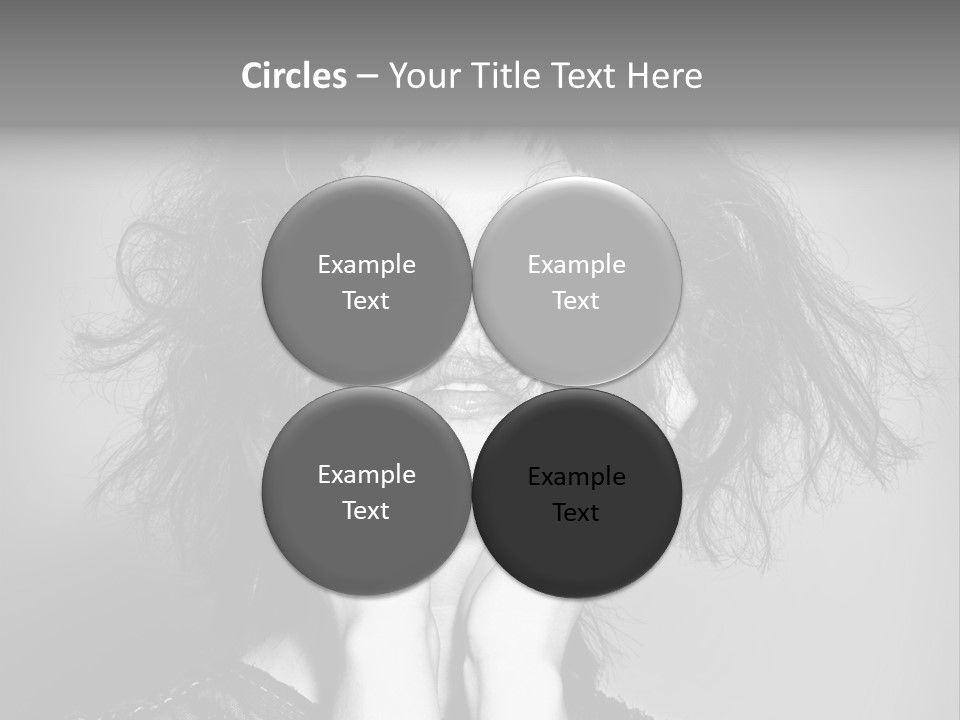 Garden Queensland Heliconia PowerPoint Template