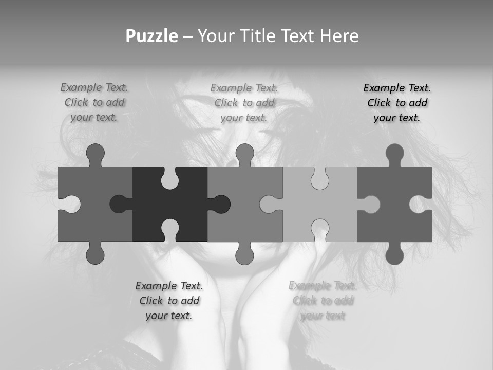 Garden Queensland Heliconia PowerPoint Template