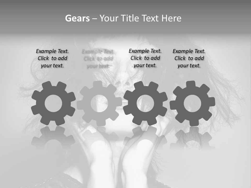 Garden Queensland Heliconia PowerPoint Template