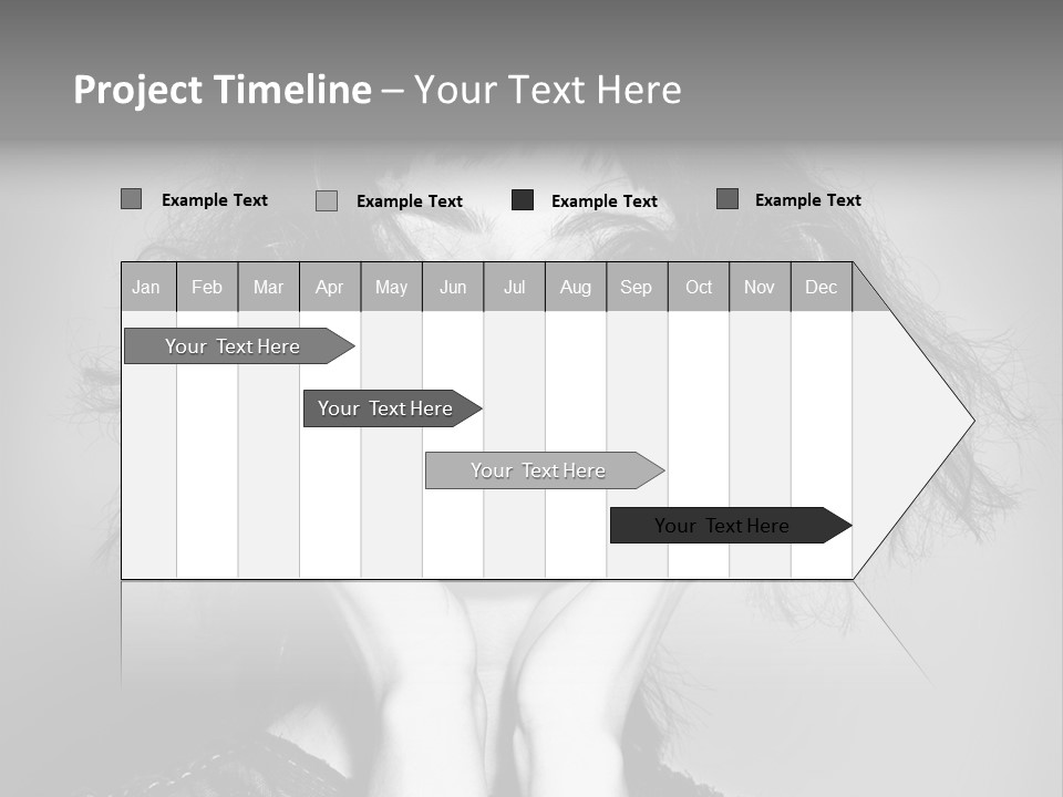 Garden Queensland Heliconia PowerPoint Template
