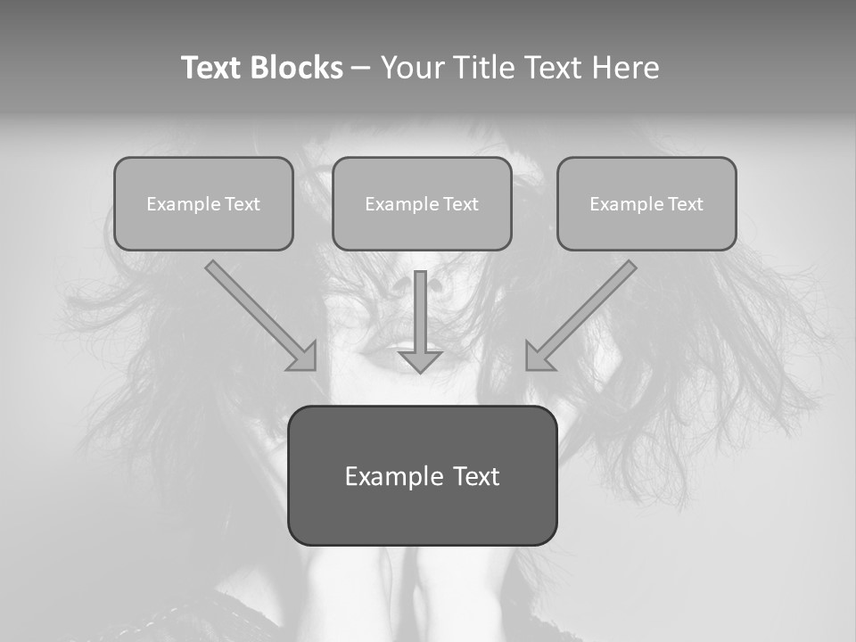 Garden Queensland Heliconia PowerPoint Template